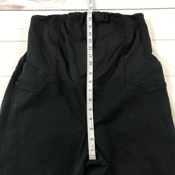 Isabel Maternity Over Belly Panel Black Jeans Size 10 - Picture 11 of 15